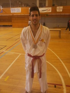 Alex mendoza subcampeon universitario